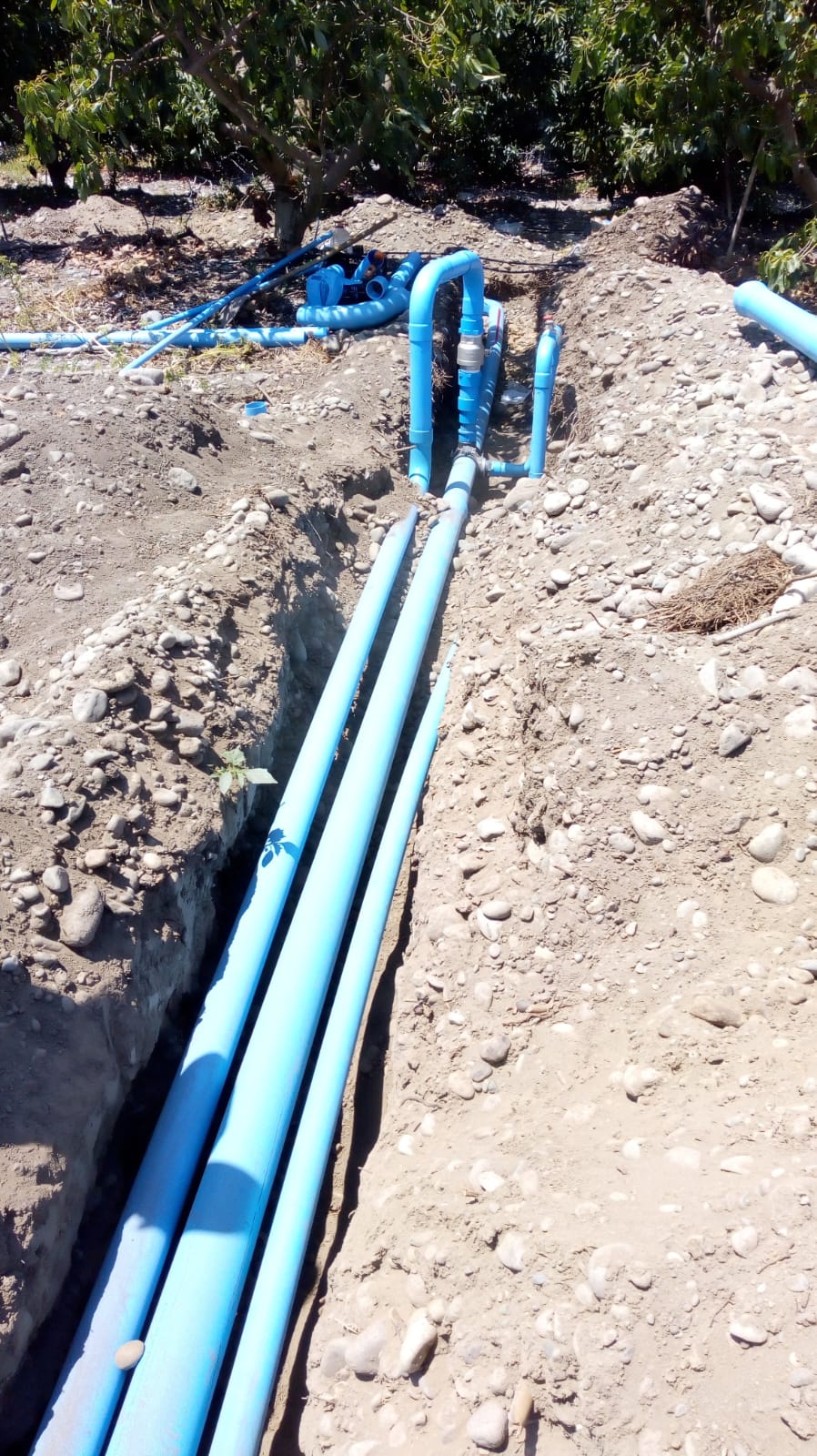 Trabajo de detección y reparación de fugas de agua en la V Región